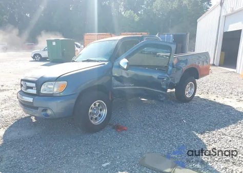 2006 Toyota Tundra Sr5 V8 из США, поврежденный, VIN 5TBRT34196S472604